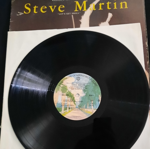 Steve Martin- Let's Get Small, Vinyl LP, 1977 - Picture 7 of 10